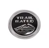 Trail Rated 4x4 Trunk Tailgate Fender Emblem Badge Logo för Jeep Wrangler 200720177896838