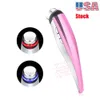 Rechargeable LED Red Blue Light Color Therapy Photon Import Skin Rejuvenation Eliminate Acne Beauty Massage Handle