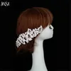 Jinse Fashion Silver Rhinestone Combs Headpiece Wedding Bridal Tiaras och Crown Jewelry for Hairbands Hair Accessories CR0777407645
