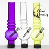 Mask Tube Plastic Straight and Elbow Pipe Nozzle For Silicone Gas Hookahs Mask Set Including Eject Bowl