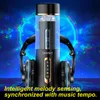New Arrival Full Intelligent Bluetooth Sensing Telescopic Male Masturbator Real Voice Interactive Sex Machine Adult Sex Toys Men D18110607