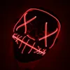 LED Light Mask Up Funny Mask from The Purge Election Year Great for Festival Cosplay Halloween Costume