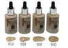 New Makeup Brand HD Liquid Coverage Foundation 30ml 4colors Second Skin Effect Beige High quality Cosmetics DHL shipping