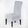 Spandex Stretch Esszimmerstuhlabdeckung Heißer Verkauf Günstige Hotel Chair Cover Spandex Home Dekorative Kaffee Farbe Housse Chaise