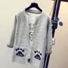 2018 Autumn Women Long Sleeve Casual Knitted Cardigan Slim O Neck Gray Sweaters Coat Female Soft Sweater Cardigan Outerwears