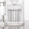유리 애쉬 포수 현대 디자인 흰색 벌집 물 담뱃대 ashcatchers 14mm 및 18mm 크기