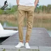 Pioneer Camp 2018 повседневные брюки мужские бренд одежда высокое качество весенние лето длинные хаки брюки упругие мужские брюки 655110