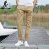 Pioneer Camp 2018 pantalons décontractés hommes marque vêtements de haute qualité printemps été Long kaki pantalon élastique homme pantalon 655110