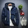 Spring Autumn Bomber Jacket Windbreaker Mens Hoodies Casual Outwaer Thin Coats Male Outwear Plus Size