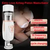Easy Love Male Masturbator Air Float Sucking Vibrator Dractable Sex Product for Men Hands Automatic Piston Telescopic Toy7546167