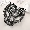 Metal Masquerade masks Elegant Metal Laser Cut Venetian Halloween Ball Masquerade mask For Party Cosplay Decortion