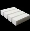 50PCs Hot Selling Wholesale White Buffing Sliping Files Block Pedicure Manicure Care Nail Art Buffer Gratis frakt