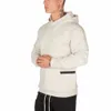 mens hooded tröja hoodies gym fitness träning mode fritid jacka svarta tracksuiter märke sportkläder kläder nya