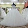 Удивительные кружевные белые свадебные платья бальное платье с выключенным на плечо с бисером для вечеринки Платье принцессы свадебные платья QC1015