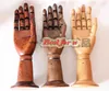 Fashion Differnet Colors Mannequin Hand Manikin For Display Phone, Articulated Vintage Wooden Hand Mannequin