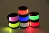 200 stücke Nylon LED Sport Slap Handgelenk Strap Bands Armband Licht Flash Armband Glühende Armband Flare Strap Für Party Konzert armband