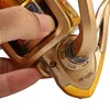 HF6000 12 BB Metal rocker arm Metal handle Metal fishing reel reels 10 Ball Bearings 5.5 : 1