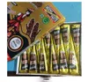 Zwarte natuurlijke Indiase henna-tatoeagepasta voor lichaamstekening Zwarte henna-tatoeages Body Art-schilderij Hoge kwaliteit 25g Epacket 5510023