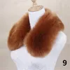 Moda Unisex Faux Fur Collar Scarf Szal Neck Mężczyźni Kobiety Wrap Steole Scarves Faux Fur Winter Collar OUC2156