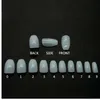 500pcs Fashion Fake Nails Press On Girls Finger Beauty False Nail Plastic Nail Art Tips Full Cover false french nail art tips