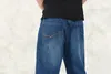 Fashion Men's Baggy Hip Hop Jeans Plus Size 30-46 Multi Pockets Skateboard Cargo Jeans For Men Tactical Denim Joggers Seasons Trousers Mens
