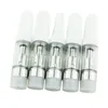 Glass vape cartridge 510 atomizer disposable 4 holes ceramic coil .5 ml vape 510 cartridges vaporizer cartridge wholesale