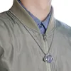 Brillant bouilloire cloche combinaison inspirante pendentif Europe et États-Unis collier de fitness pour hommes pendentif à breloque de mode en gros