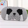 DHL Eye Care Sleeping Eyes Mask Soft Padded Sleep Travel Shade Cover Rest Relax Sleep-ing Blindfold