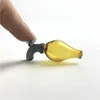 Tappo per carboidrati con gorgogliatore in vetro strumento tamponato di cera con tappezzeria giallo colorato colorato tappi Pyrex spessi per pipa di acqua di vetro banger XL