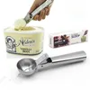 7 inch Rvs Ijs Scoop Ice Ball Maker Bevroren Yoghurt Koekjesdeeg Vlees Ballen Ijs Gereedschap Met Pakket OOA5294