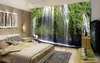3Dステレオスピック壁紙ヨーロッパローマの滝の風景テレビ背景リビングルーム3D壁紙7001447