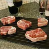 Wholes Kitchen Fast Safest Didrosting Tray Frozen Meat Food Quick Thawing Board Tool Choping Blocks Kitchen Knives Accessor3850261