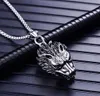 chaud en acier inoxydable bogey lutou collier commerce extérieur bijoux mode hommes rétro coulée animaux titane acier pendentif vente de mode populaire