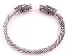 Hot Style Kinesiska Dragon Head Domineering Open Bangle Bangle Män och Kvinnor Personlighet Bracelet Presenter