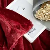 Red wine gold ermine villus/berber fleece fabric upgraded flannel blanket for winter/autumn,adult multi-size fleece sofa blanket