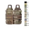 Tactical Airsoft Vest Accessory Box Holster Set Molle Clip Fast Mag Magazine Etui No06-101