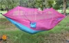 12 färger 260140 cm Portable Hammock med Myggnät Singelperson Hammock Hanging Bed Outdoor Gadgets Sea CCA6841 30PC6373370