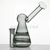 6,7" Bunte Oddly Glas-Wasserpfeife + gratis Glaskopf 14mm Joint Banger Hanger Nail Glasbongs Dab Rigs Oil Rig Beaker 969