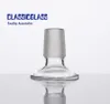 Glass Adaptor Stand For Bowl Piece Domes Water Pipe Bongs Adaptors 14mm 18mm Male Female Frosted Joint Dropdown