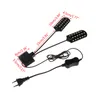 15W Fish Tank Lamps EU Plug Aquarium Plant Lights High Brightness Energy Saving