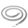 316L Collier de mode pour hommes en acier inoxydable Chaîne de liaison High Polished Rock Rock Hop Women Chains 3 Color 60cm08cm2934259