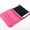 Uniwersalny 360 Obracanie PU Leather Stand Case Pokrywa dla 7 cali 8-calowy 10-calowy tablet iPad Samsung Tablet