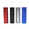 Automatic Ejection Dugout with grinder Cigarette Case Holder Aluminum Pocket Cigarette Box Composite Smoking Container