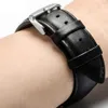 2018 New Watch Band Leather Watchband Män Kvinnor 22mm 20mm 18mm 16mm 14mm 12mm bandbältesklockaband Armband Äkta handledsband