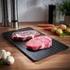 Por atacado Cozinha Fast Safest Descongelar Bandeja De Carne Congelada Alimentos Quick Thawing Board Ferramenta Chopping Blocks Facas de Cozinha Acessórios