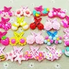 50 sztuk / partia Dziecko Biżuteria Niemowlę Kreskówka Wzór Butterfly Girls Hairpins Kształcie Kształtujący Kids Hair Klip Girls Lovely Hairpins