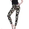 Nowy Moda 2018 Kamuflaż Legginsy Drukowanie Elastyczność Armyu Green Legging Niebieski Szary Fitness Pant Legginsy Casual Legging Dla Kobiet