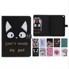 Nie dotykaj mojego pad Sleep Wake up Flip Wallet Stand PU Leather Case na iPad Mini 123 4 Nowy IPad 9.7 2017 2018 234 AIR 1/2 T280 T350 T385