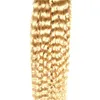 kinky curly Tape Hair 100% Human Hair Extensions 100g Remy Tape In Human Hair Extension 40pcs