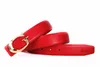 2019 Luxury Men Belt Red Beltes pour femmes Bour ceintures en cuir authentiques pour hommes ceintures de créateurs hommes de haute qualité